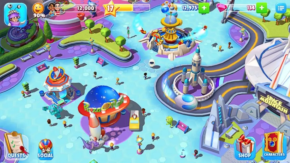 disney magic kingdoms gameplay