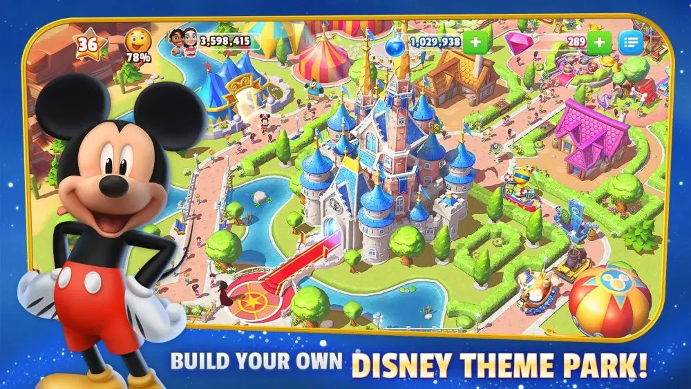 disney magic kingdoms theme park