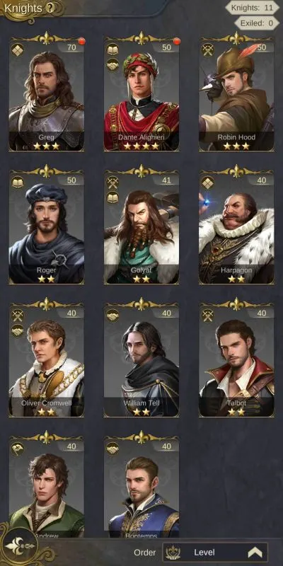 king's choice knights