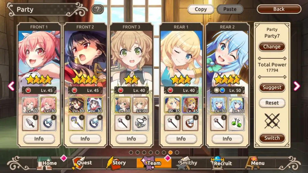 konosuba fantastic days conspicuous two star