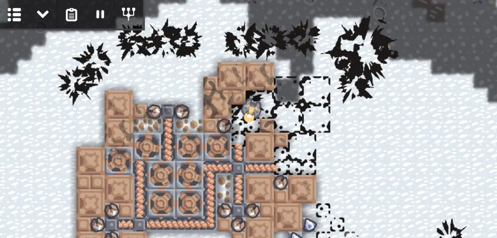 damaged base in mindustry