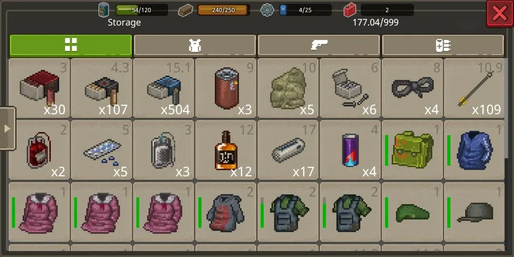 mini dayz 2 storage