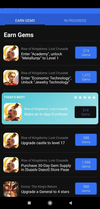 earning gems in port city ship tycoon