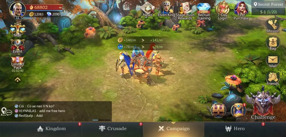 rage of destiny campaign