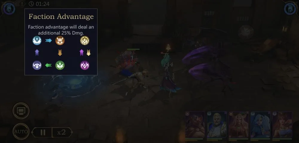 rage of destiny faction advantage