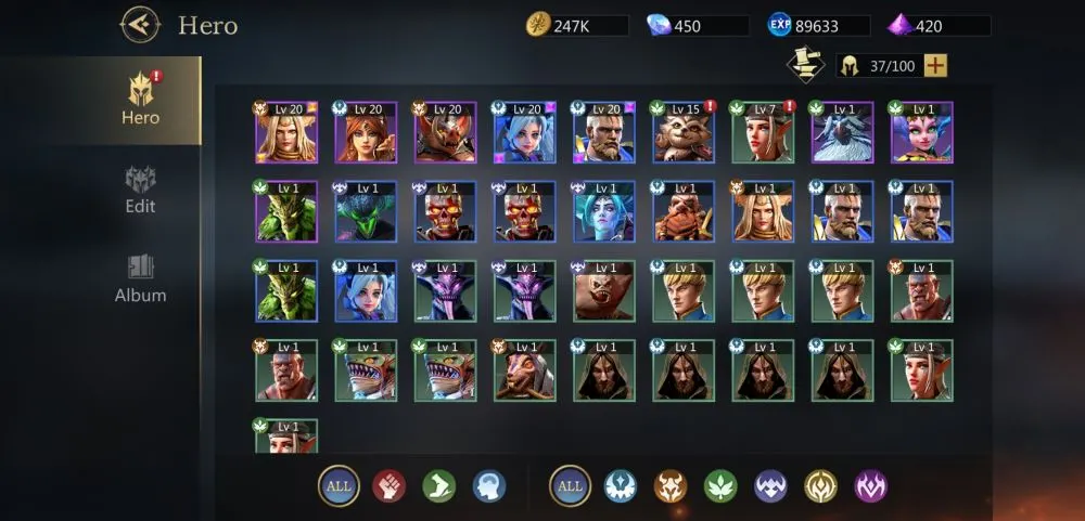 rage of destiny heroes