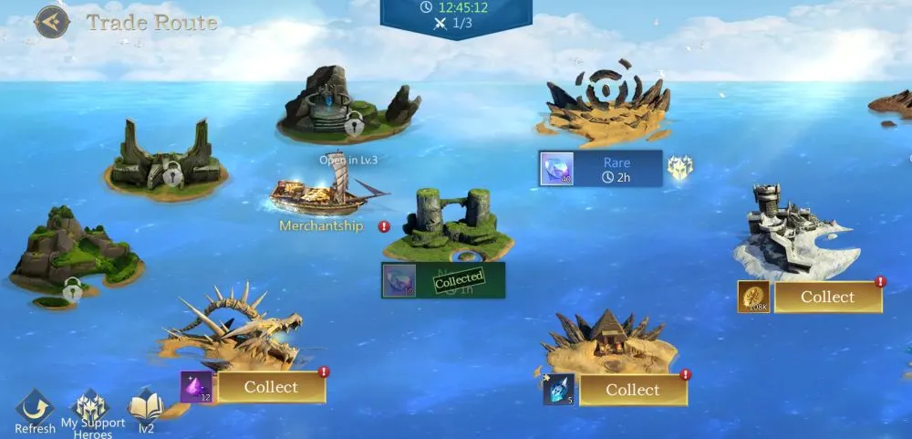 rage of destiny trade route