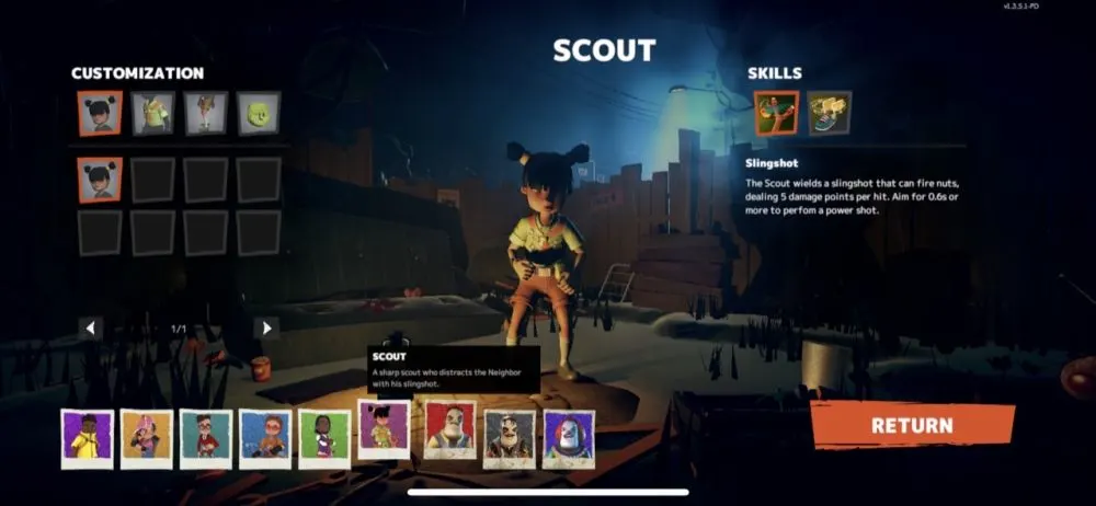 secret neighbor scout