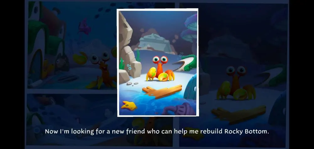 alfred the crab undersea solitaire tripeaks