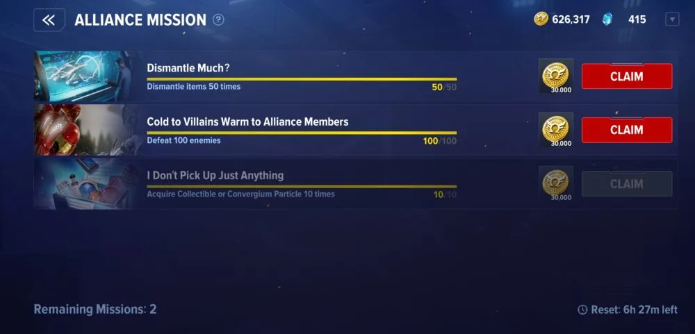 alliance missions marvel future revolution