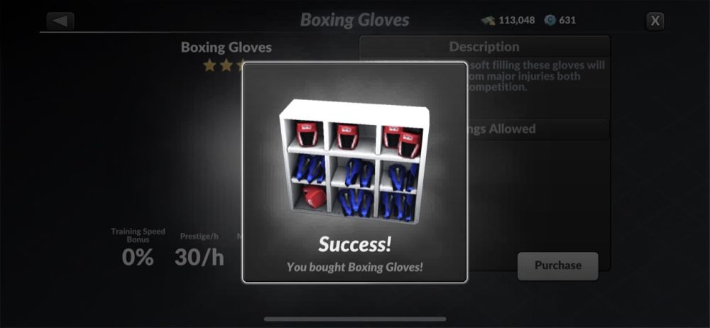 mma manager 2021 boxing gloves