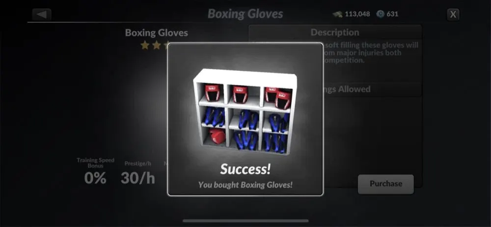 mma manager 2021 boxing gloves