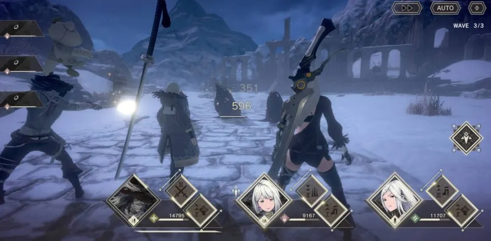 nier reincarnation battle