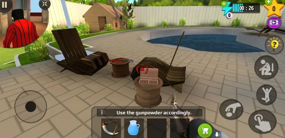 scary stranger 3d cigar pool