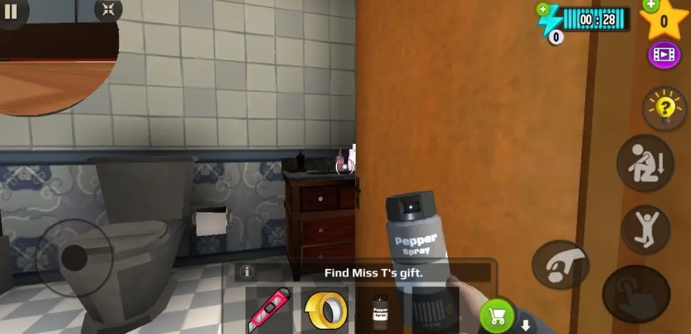 scary stranger 3d gift cream