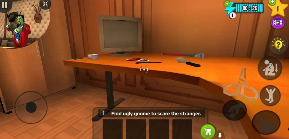 scary stranger 3d gnome tape