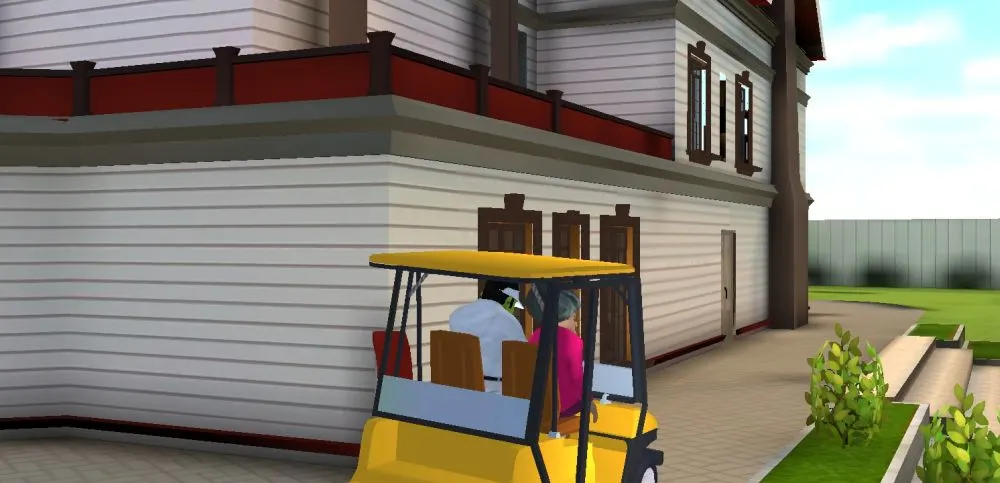 scary stranger 3d golf date