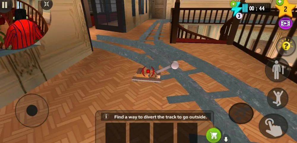 scary stranger 3d train switch