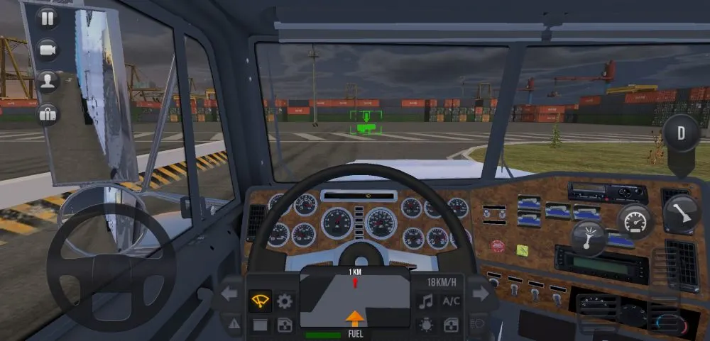 truck simulator ultimate cockpit view