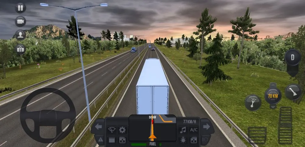 truck simulator ultimate cruise control