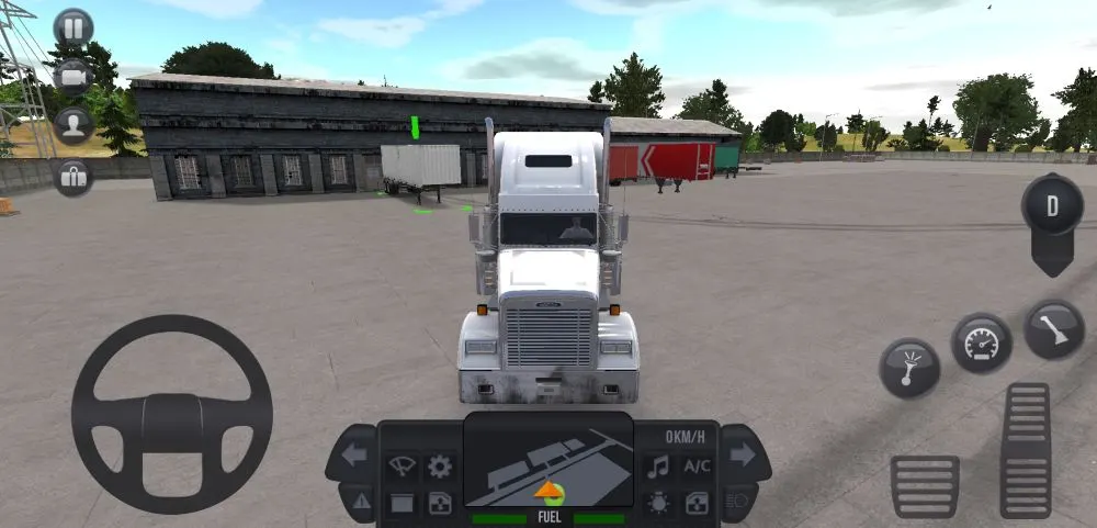 driving around in truck simulator ultimate