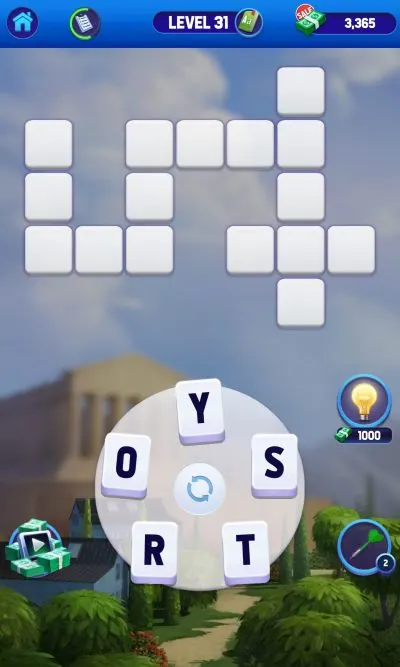 words of fortune level 31 answer