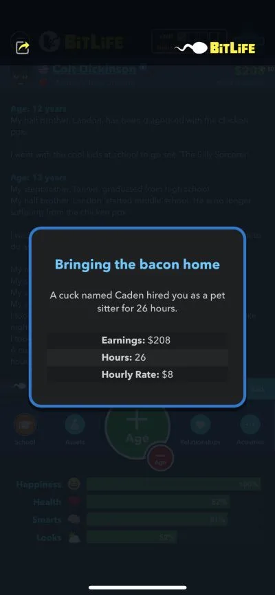 bitlife pet sitter