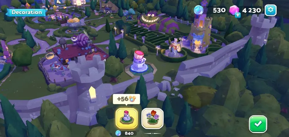 disney wonderful worlds decoration