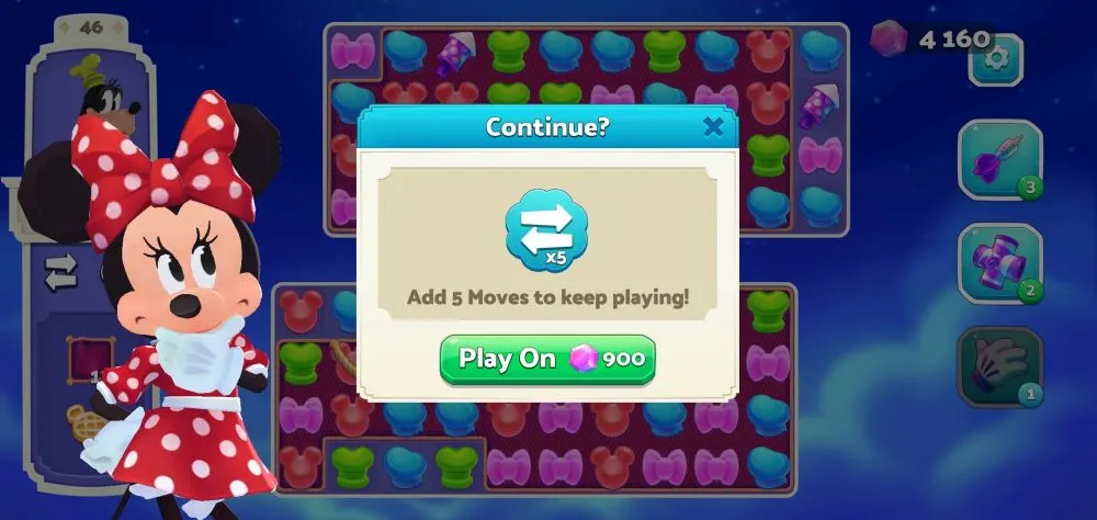 disney wonderful worlds extra moves