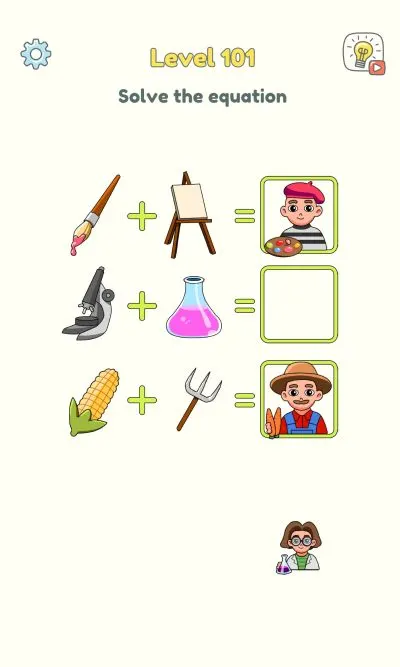 dop 3 displace one part level 101 answer