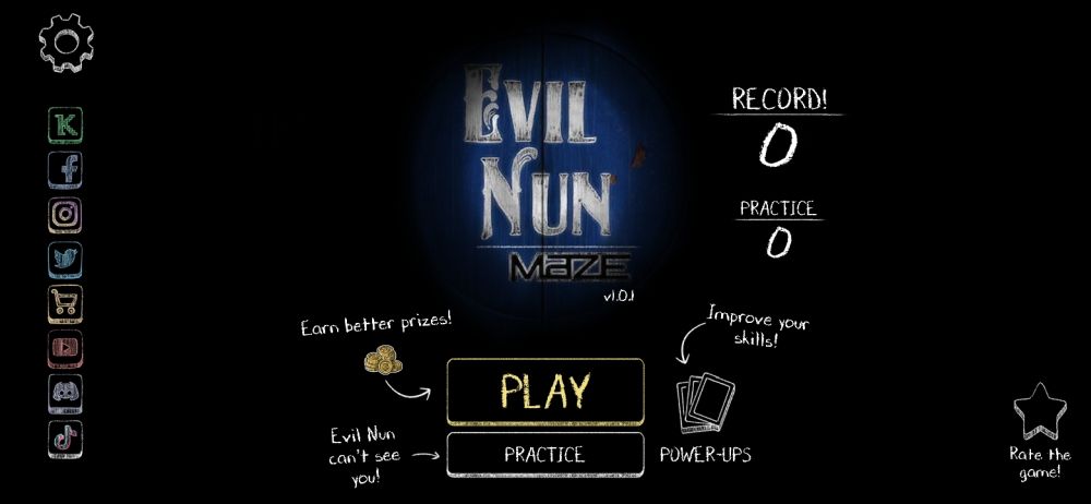 evil nun maze title