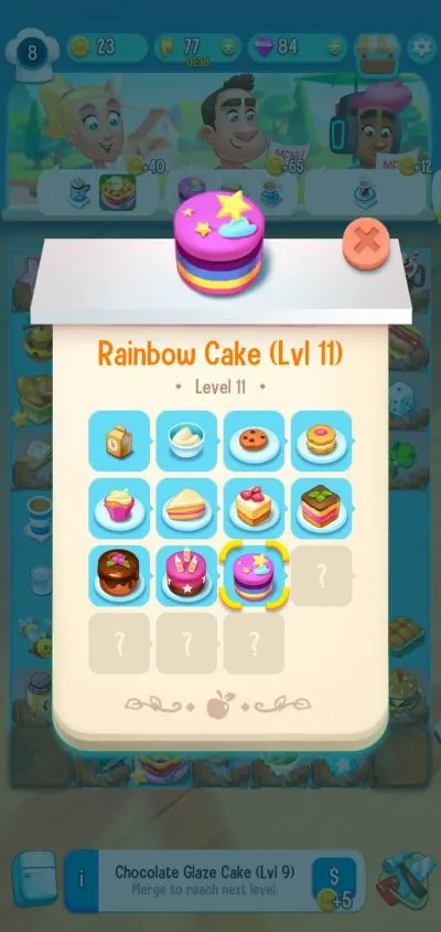 love & pies rainbow cake