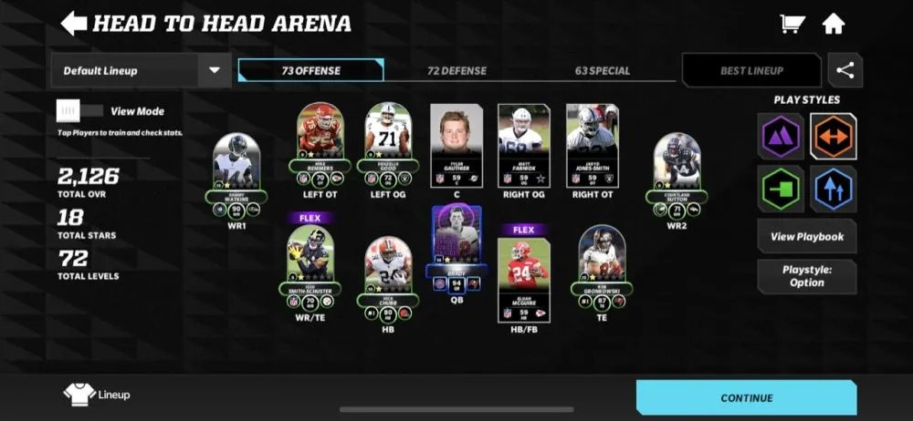 madden nfl 22 mobile arena