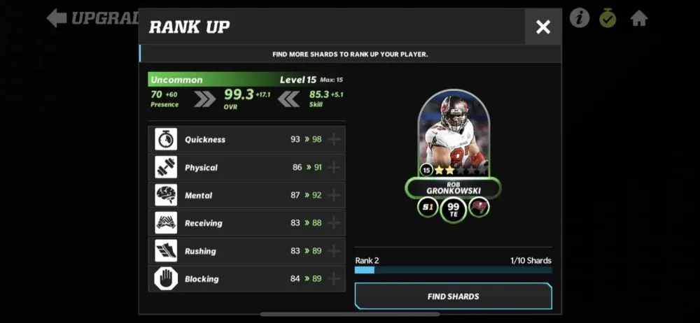 madden nfl 22 mobile rank up