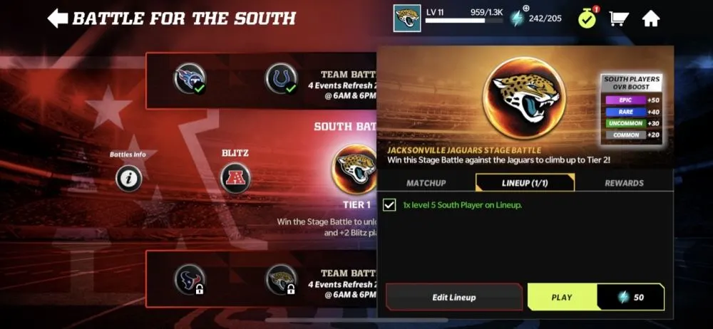 madden nfl 22 mobile stage battle