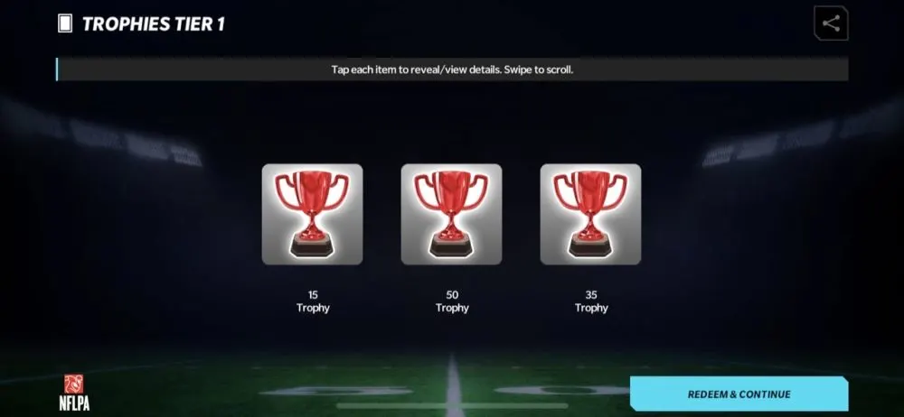 madden nfl 22 mobile trophies