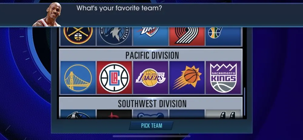 nba 2k mobile favorite team