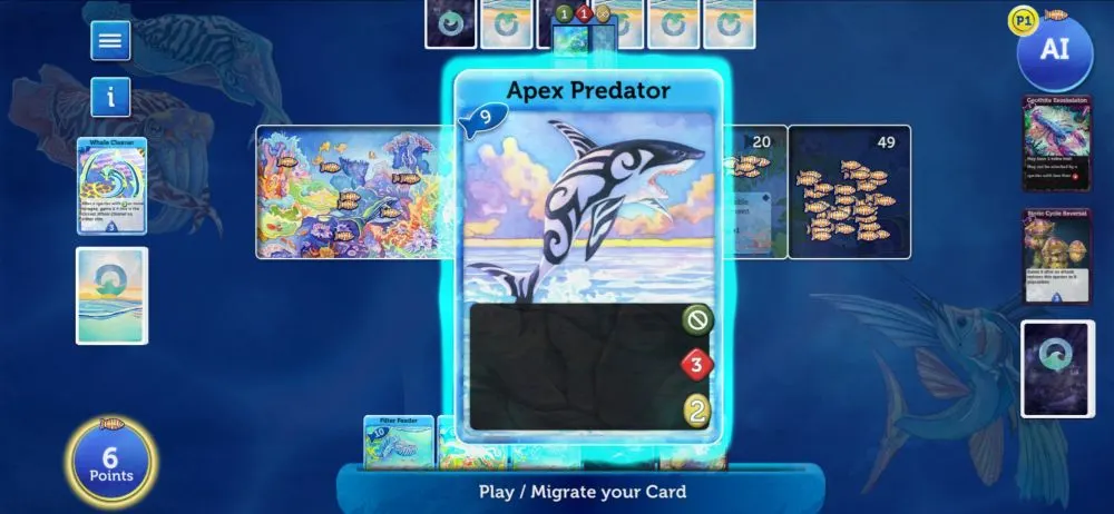 oceans mobile game apex predator