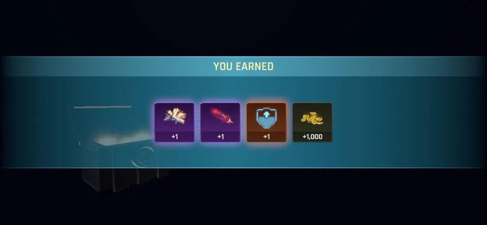 sky warriors chest loot