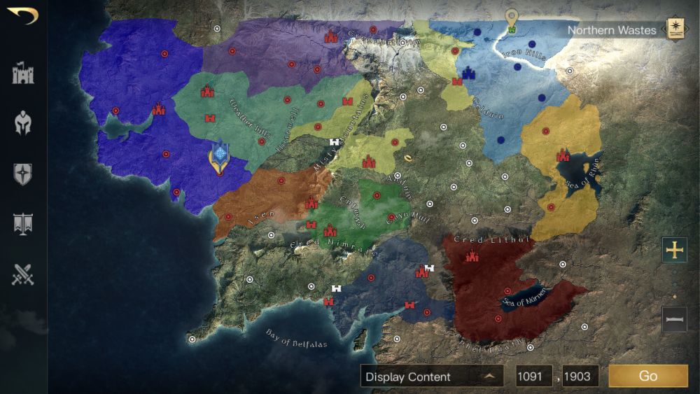Whole Map Of Lord Of The Rings The Lord Of The Rings: Rise To War Faction Guide And Unit List - Level  Winner