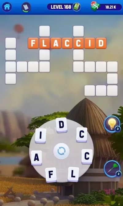 words of fortune level 168 answer