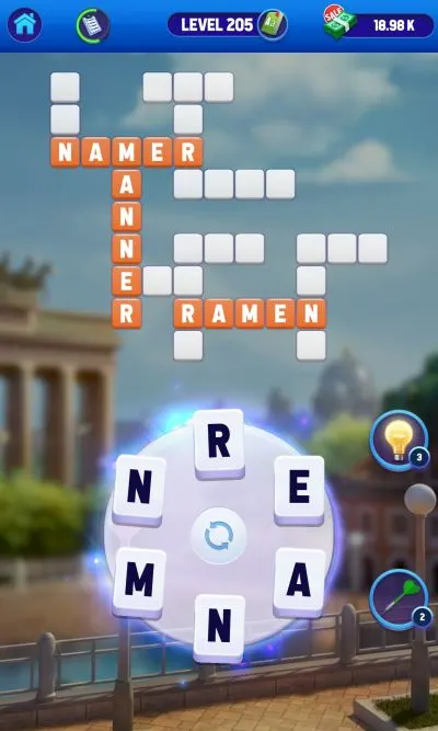 words of fortune level 205 answer