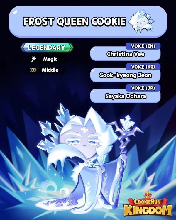 cookie run kingdom frost queen cookie teaser