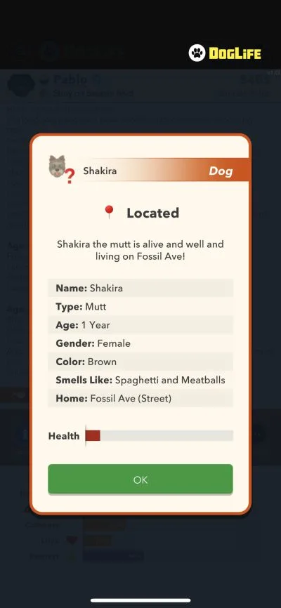 locating a dog in bitlife