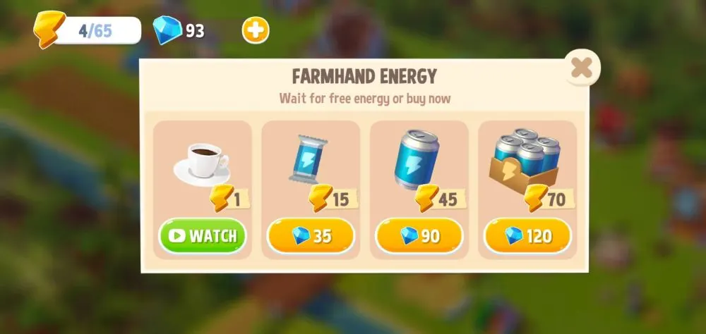 farmville 3 farmhand energy