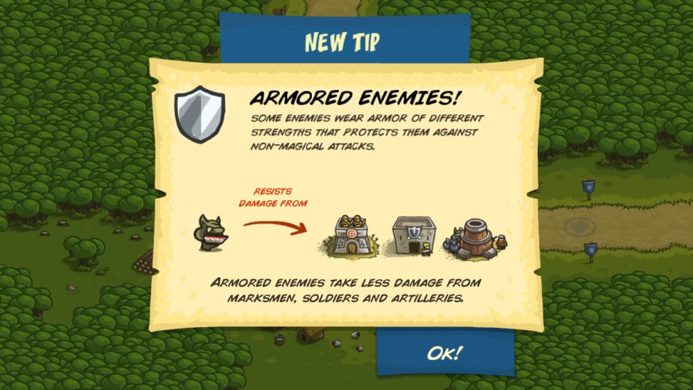 kingdom rush armored enemies