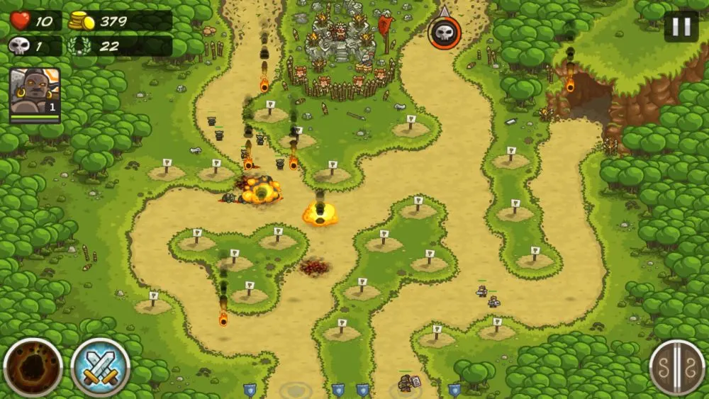 kingdom rush fire rain