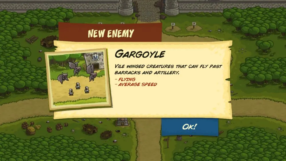 kingdom rush gargoyle