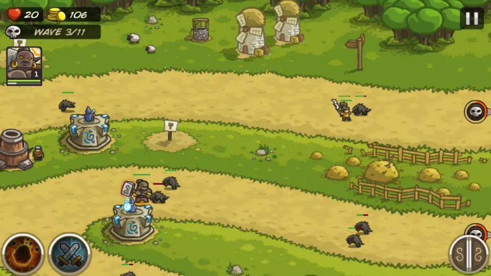 kingdom rush reinforcements