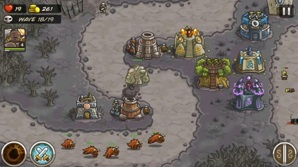 kingdom rush sorcerer's golem